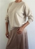 Sweater Basico en Merino con Cashmere Beige. en internet