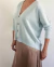 Cardigan Clasico finito con botones.