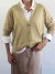 Cardigan Clasico finito con botones. en internet