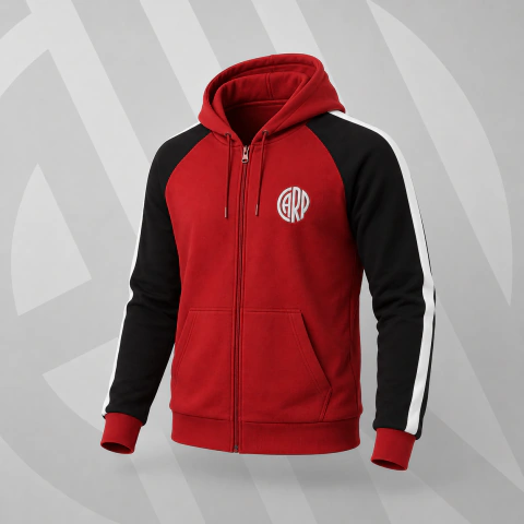 Campera algodón frisado River Plate - (RPCAH133)