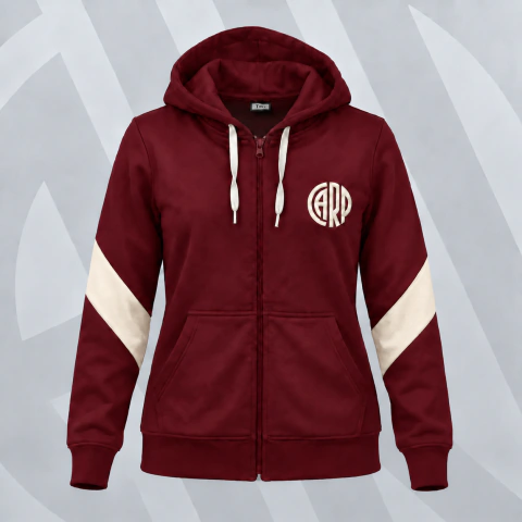 Campera mujer algodón rústico River Plate - (RPCAM011)