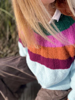 Sweater CHAPEÑO Celeste en internet
