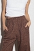 Pantalón Cintura Elástica Chocolate | último talle 1 y 2 - comprar online