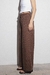 Pantalón Cintura Elástica Chocolate | último talle 1 y 2