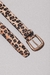 Cinturón Animal Print Bronce | último talle 0 - comprar online