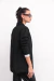 Blazer Cruzado Tencel Negro Lurex en internet