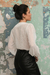 Blusa Cruzada Plumeti Blanca - FLOPPY KENNY