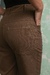 Pantalón Recortes Gabardina Chocolate - FLOPPY KENNY