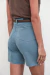 Bermuda Tiro Alto Denim Azul - FLOPPY KENNY