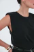 Remera con Hombreras Lurex - comprar online