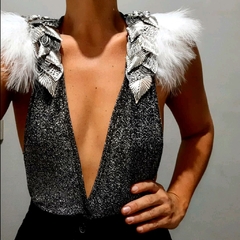 BRETELERAS HOJAS PLUMAS