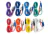 Cabo Jacaré Grande - Plug P2 - Conjunto 8pcs