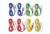 Cabo Jacare Grande 2m Safety Plug - Conj 8pcs