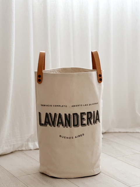 CONTENEDOR MANIJAS CUERO [LAVANDERIA]