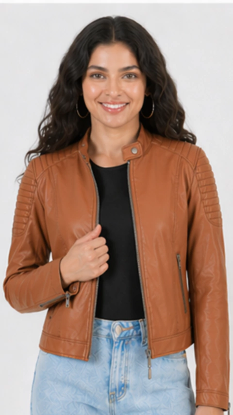Campera Eco Cuero JOAN
