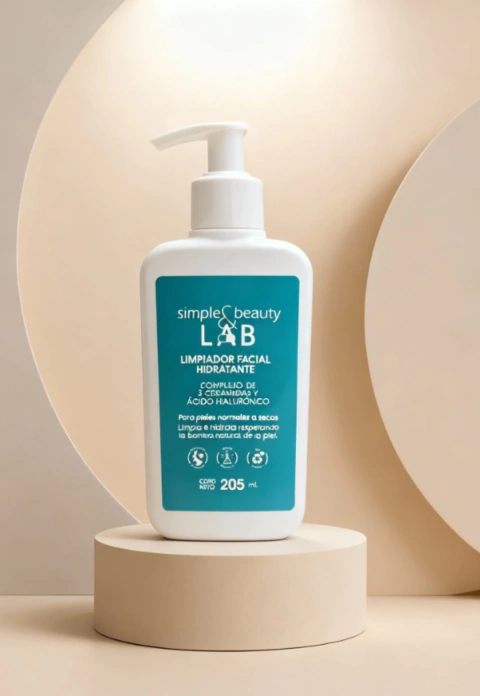 Limpiador Facial Hidratante - Simple & Beauty - comprar online