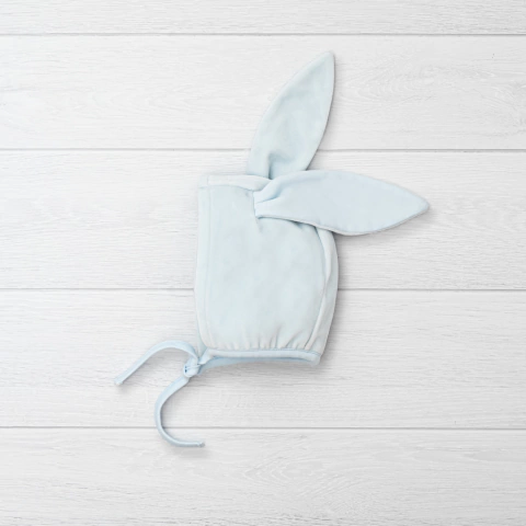 Gorrito de Plush Conejo Celeste