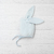 Gorrito de Plush Conejo Celeste