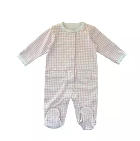 Enterito pima Gingham, Vichy Rosa