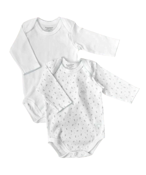 Pack Dos Bodies Conejitos Celeste ML - comprar online