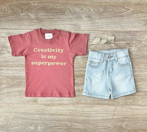 Remera TCBasics Creativity Is My Superpower