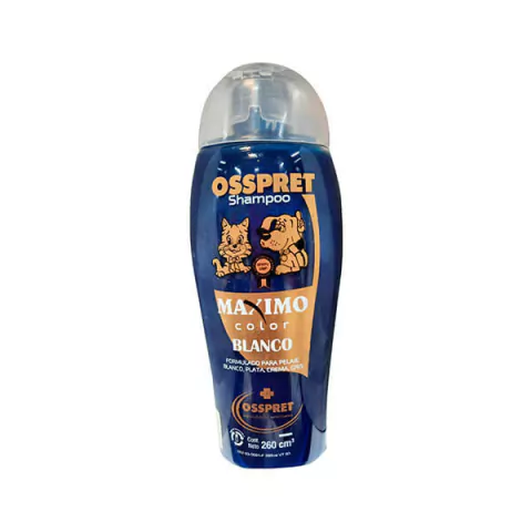Shampoo Osspret Tonalizador Máximo Blanco