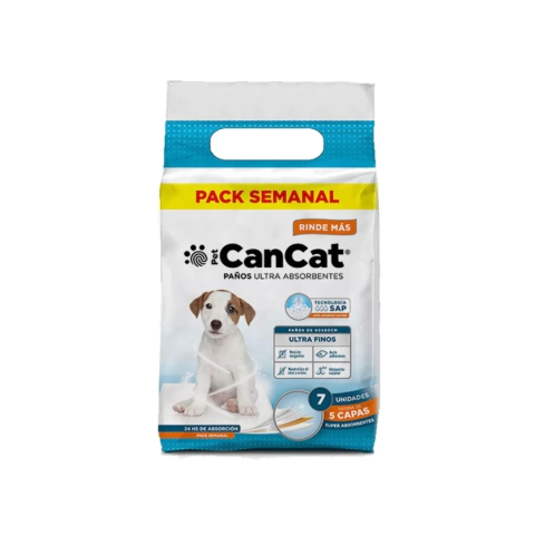 Paños sanitarios educativos para mascotas - Can Cat