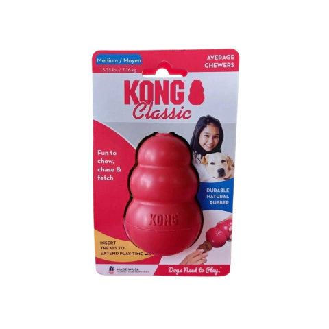 Juguete rellenable Kong para perros Medium