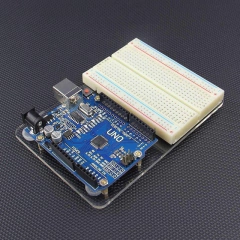 Base em Acrílico para Fixar Placa Arduino Uno e Protoboard na internet