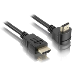 Cabo HDMI x HDMI 90° Elgin 1,8m