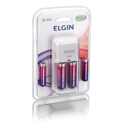Carregador de Pilhas AA/AAA Elgin SC224