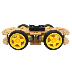 Kit Chassi em Acrílico 4 Rodas para Arduino na internet