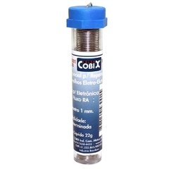 Tubinho de Solda Estanho 1,0mm 22g Cobix - comprar online