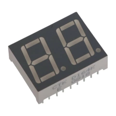 D164K – Display LED Duplo 7 Segmentos Catodo 0,56" Vermelho