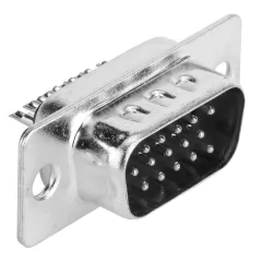 Conector DB15 Macho VGA 180 Graus