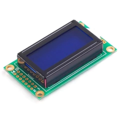 Display LCD 8x2 com Backlight Azul - comprar online