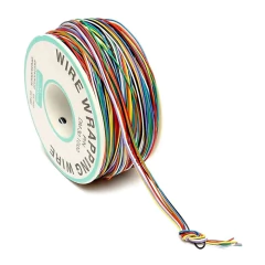 Fio Wire Wrap 120m 30AWG 8 Cores - RECICOMP - Componentes Eletrônicos, Arduino e Robótica