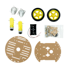 Imagem do Kit Chassi Redondo 2WD Robô