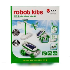 Kit Robô Solar 6 em 1
