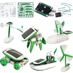 Kit Robô Solar 6 em 1 na internet