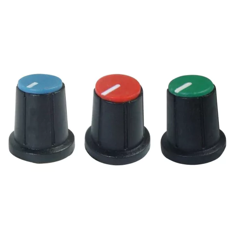 Botão Knob KP200 para Eixo Estriado