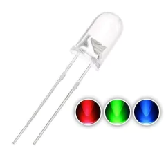 Led RGB Tricolor 5mm 2T Efeito Alternante