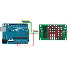 Módulo Matriz de LED 8x8 com MAX7219 - RECICOMP - Componentes Eletrônicos, Arduino e Robótica