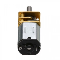 Mini Motor DC 6V N20 com Caixa de Redução 150RPM - RECICOMP - Componentes Eletrônicos, Arduino e Robótica