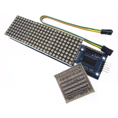 Módulo 4 Matrizes de LED 8x8 com MAX7219 - comprar online