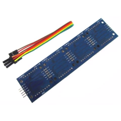 Módulo 4 Matrizes de LED 8x8 com MAX7219 - RECICOMP - Componentes Eletrônicos, Arduino e Robótica