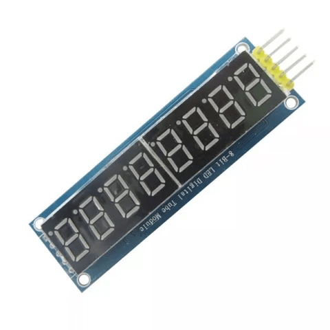 Módulo Display 7 Segmentos 8 Dígitos com MAX7219