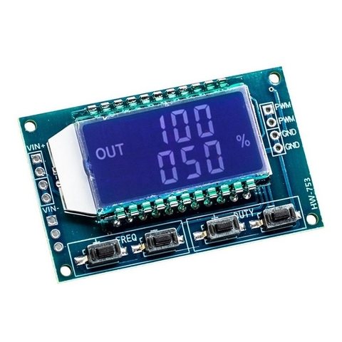 Módulo Gerador PWM 1Hz-150kHz com LCD