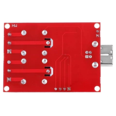 Módulo Relé 2 Canais Acionamento USB - RECICOMP - Componentes Eletrônicos, Arduino e Robótica