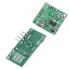 Módulo RF Transmissor + Receptor 315MHz AM - RECICOMP - Componentes Eletrônicos, Arduino e Robótica